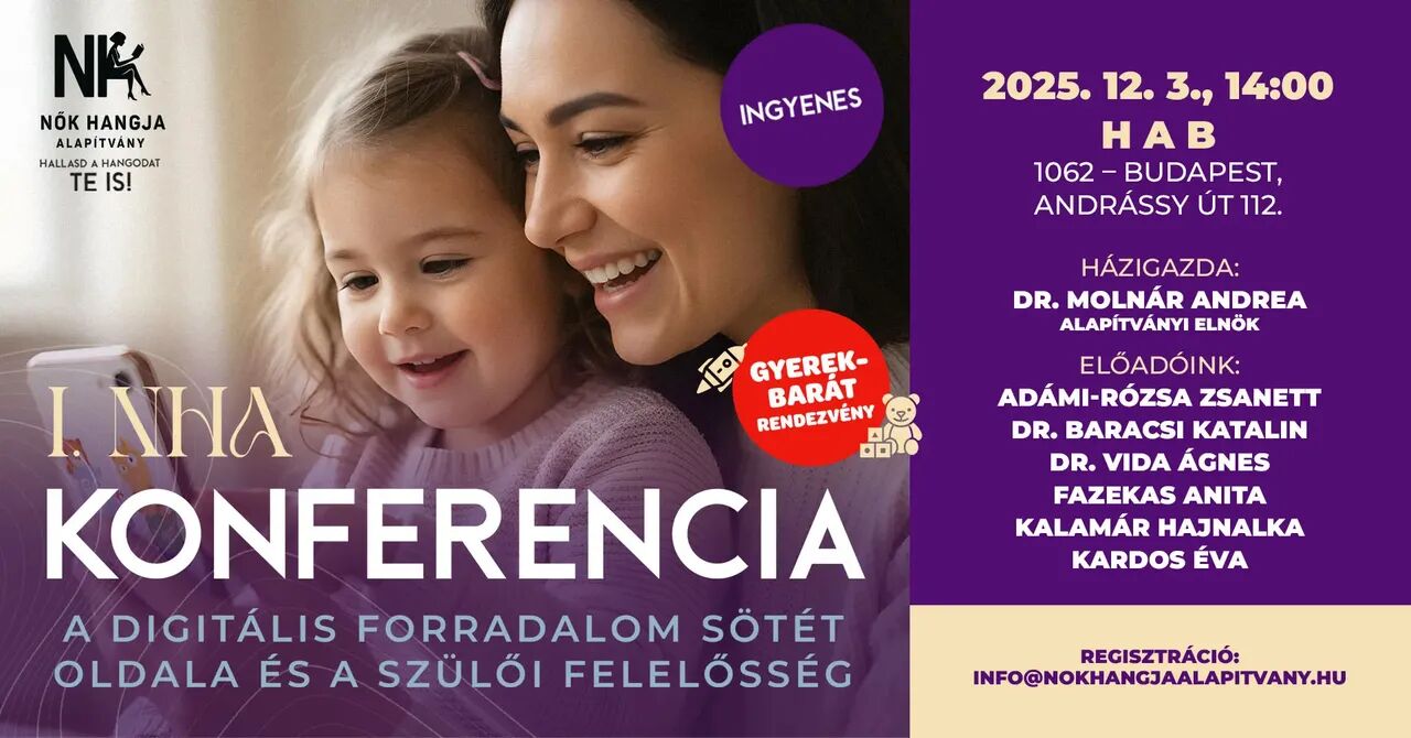 I. Nők Hangja Alapítvány konferencia